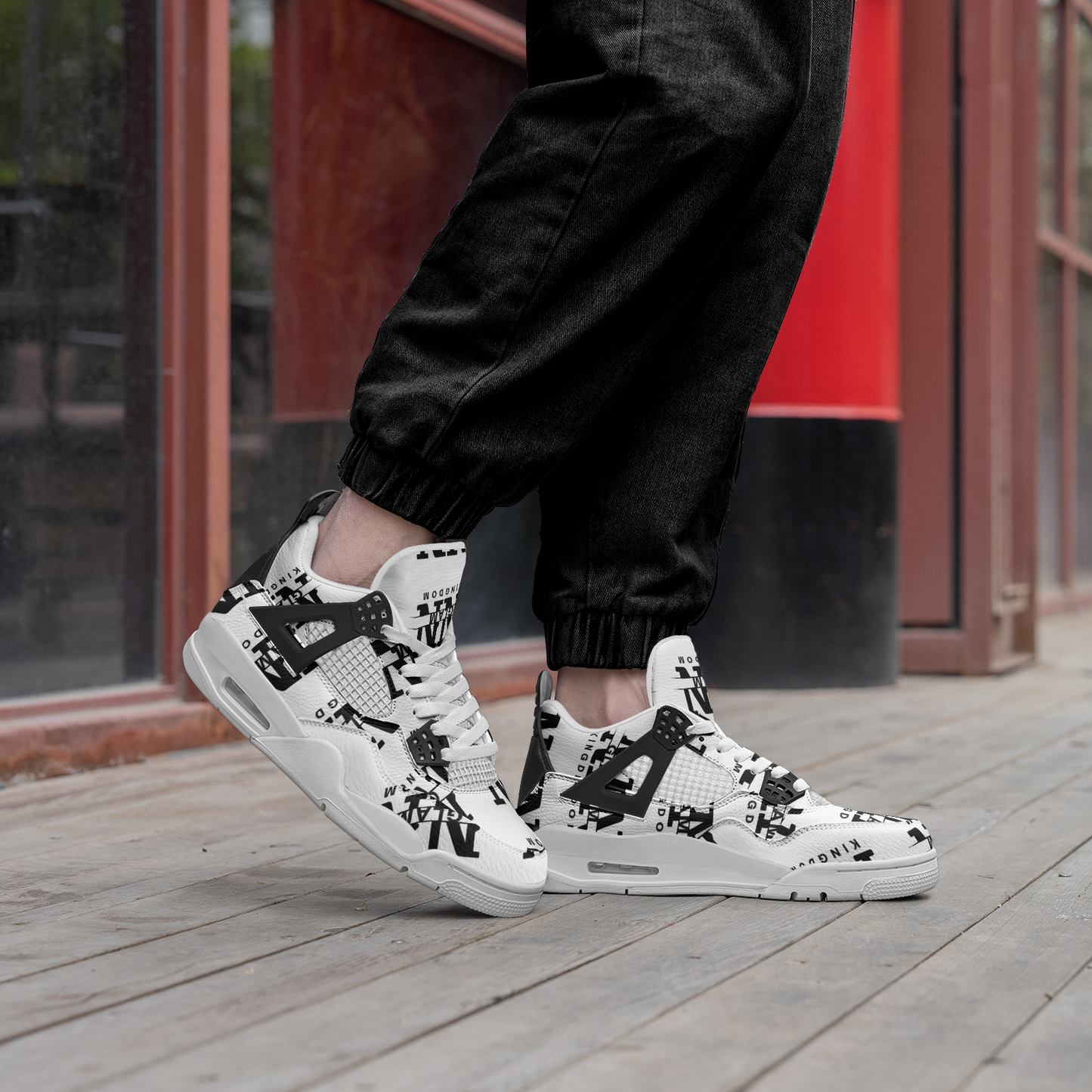 NN Non Slip Lace Up Breathable Fashion Sneakers
