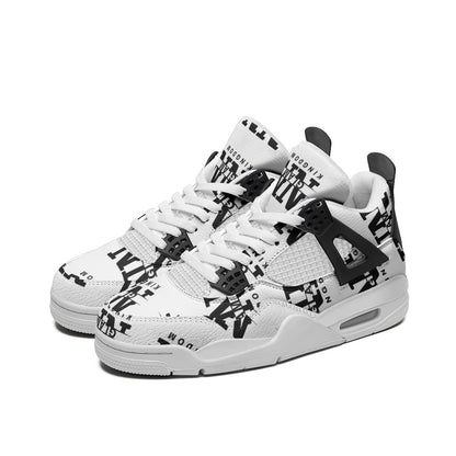 NN Non Slip Lace Up Breathable Fashion Sneakers