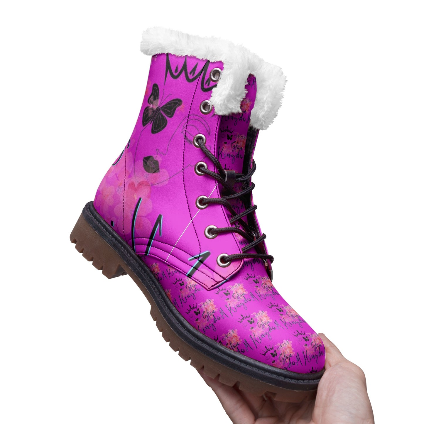 Unisex Lace Up Winter Boots Fashion Comfort Chukka Boots