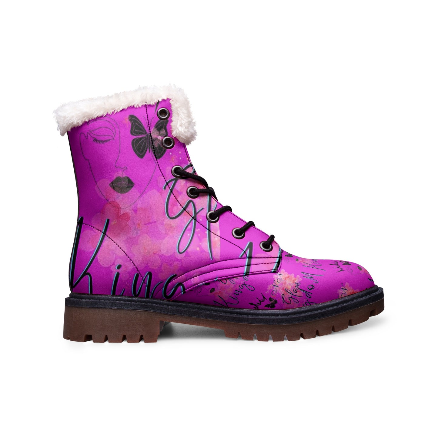 Unisex Lace Up Winter Boots Fashion Comfort Chukka Boots