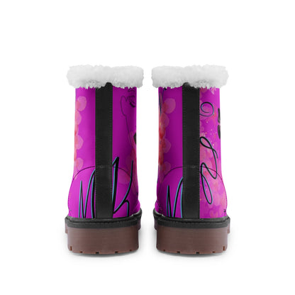 Unisex Lace Up Winter Boots Fashion Comfort Chukka Boots
