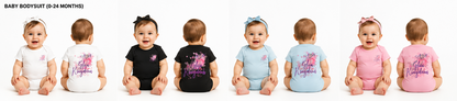 NN Glam Kingdom Baby Bodysuit
