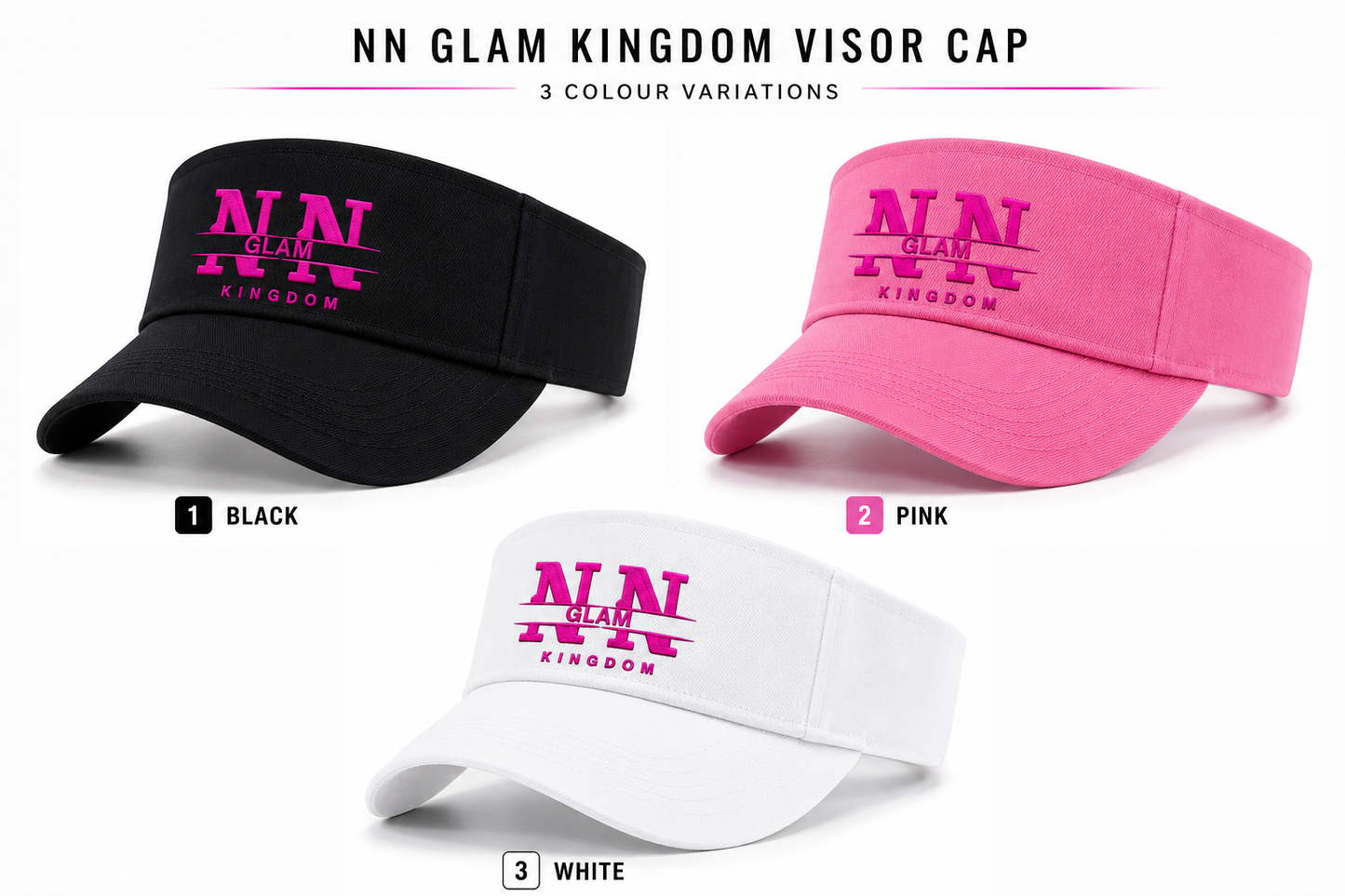 NN Glam Kingdom Visor Top hat