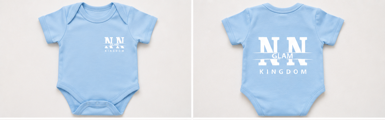 NN Glam Kingdom Baby Bodysuit